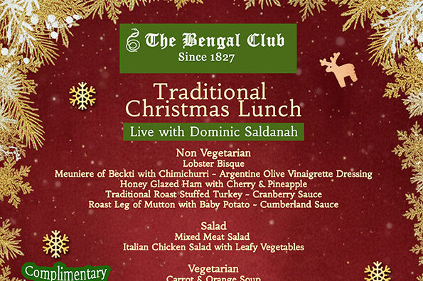 The Great Traditional Bengal Club Christmas Lunch